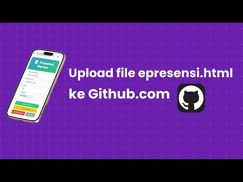 upload file html ke github