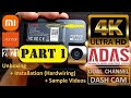70Mai A800S 4K Dashcam(GPS/ADAS/ Hardwire Kit in Kia Sonet)(Unboxing/Drive Samples) - 4K 30fps Video