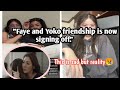 [FayeYoko]Faye and Yoko their friendship is now signing off.