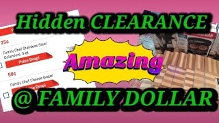 🤑🏃‍♀️🔥🛒 HIDDEN Clearance @ FAMILY DOLLAR 🛒🔥🏃‍♀️🤑
