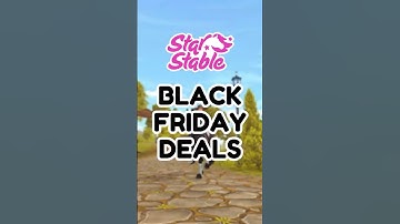 Star Stable Black Friday Deals! Double Star Coins + 50% Off Lifetime Star Rider