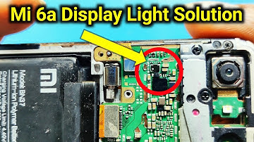 Mi 6a display light problem & Mi 6 display light solution
