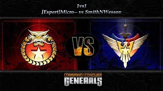 [C&C Generals] Micro-- vs SmithNWesson