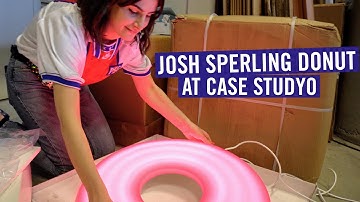 BACKSTAGE AT CASE STUDYO: Most Creative Lamp by Artist JOSH SPERLING