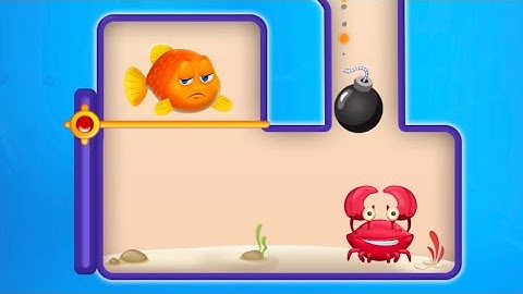 Save The Fish Pin - Puzzle Game All Levels Gameplay For Android, IOS Mobile Part: 3