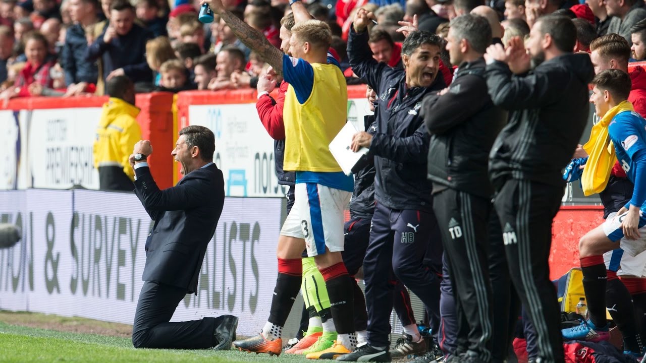 The Shattering Of The Sheep Lovers. Aberdeen Vs Rangers - YouTube