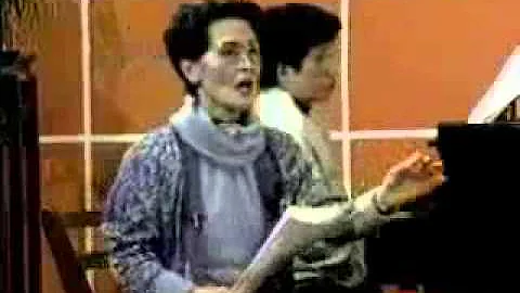 周小燕教授教廖昌永唱 多情的土地 ( Zhou Xiaoyan Taught Liao Changyong) - 天天要闻