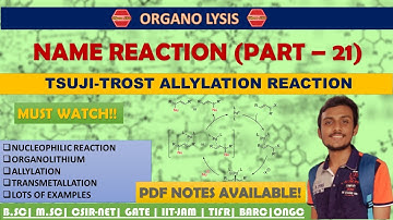 Tsuji-Trost Allylation Reaction|Hard & Soft Nucleophile| pi-allylpalladium Complex|IMPORTANT!