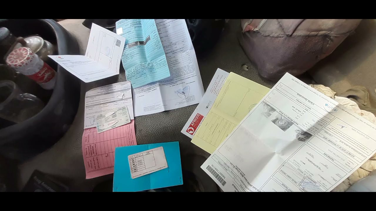 تعرفو الى الاوراق الخاصة بشاحنة صنف c