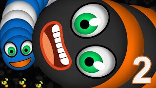 WormsZone.io Top  Score Epic Worms Zone io Best Gameplay Part 2 screenshot 5