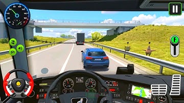 Euro Bus Simulator 3D | Real Workers Transport Bus Driving 2025 - Android Gameplay