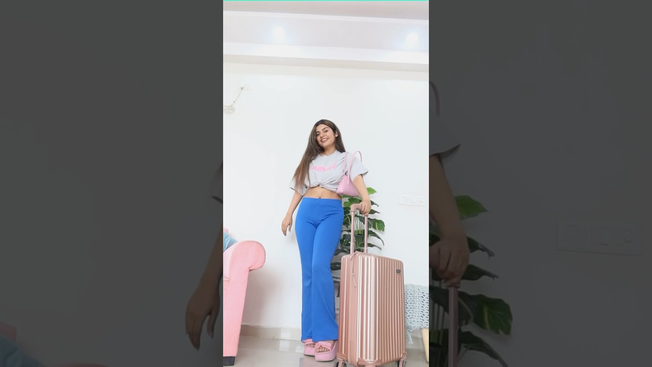 Get Ready With Me for Goa : Airport Look 