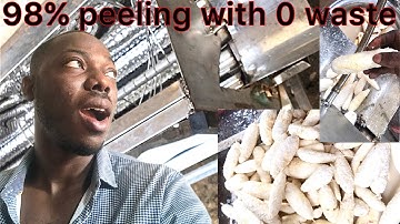🔥Cassava Peeling And Washing Machine For Easy production 