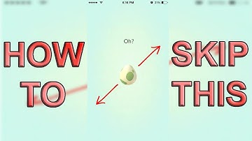 How to SKIP Egg Animations!! | How to Play Pokemon GO