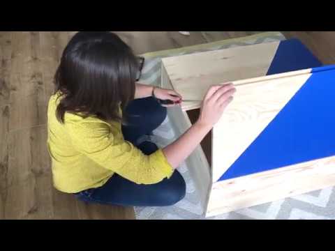 Customer Un Rangement Ivar Avec De La Peinture Youtube