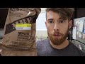 TRYING A MRE!
