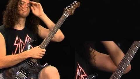 Advanced 2 Hands Tapping Lick - Guitar Video Lesson