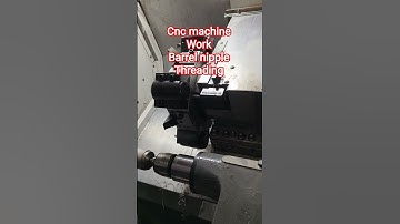 threading cnc machine running operation threading turning #machine#viralvideo#shortvide#cnc#ytshort