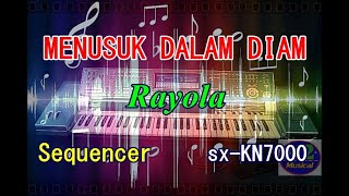 Rayola - Menusuk Dalam Diam | Karaoke | sx-KN7000