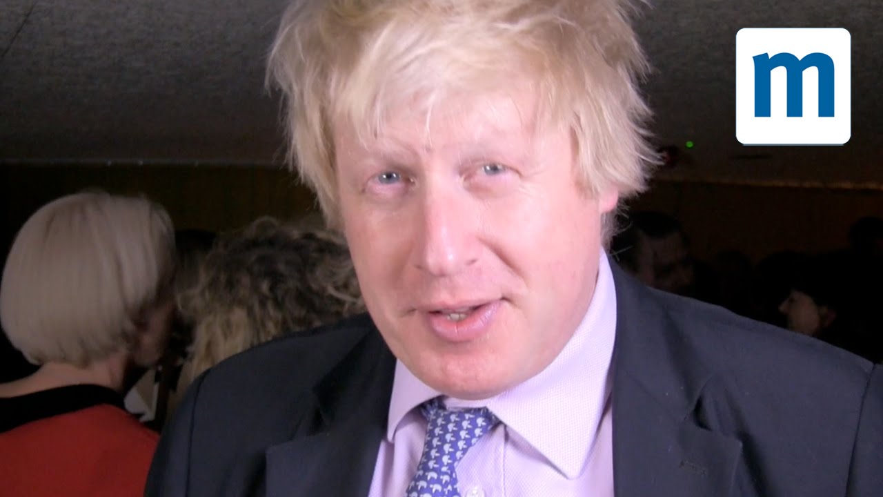 Boris Johnson at our birthday party YouTube