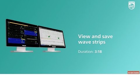 View and save wave strips at the PIC iX Surveillance Station