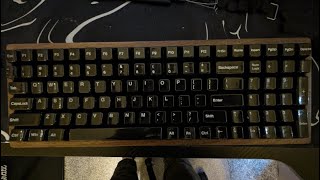 Custom Keyboard - YMDK Melody 96 - Ceramic Keycaps - Gateron Oil Kings