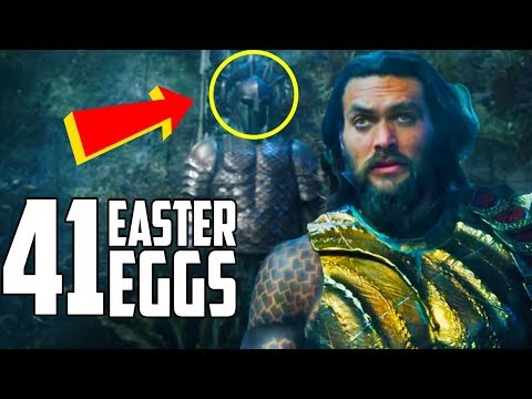 Aquaman Trailer - Every Easter Egg and Secret