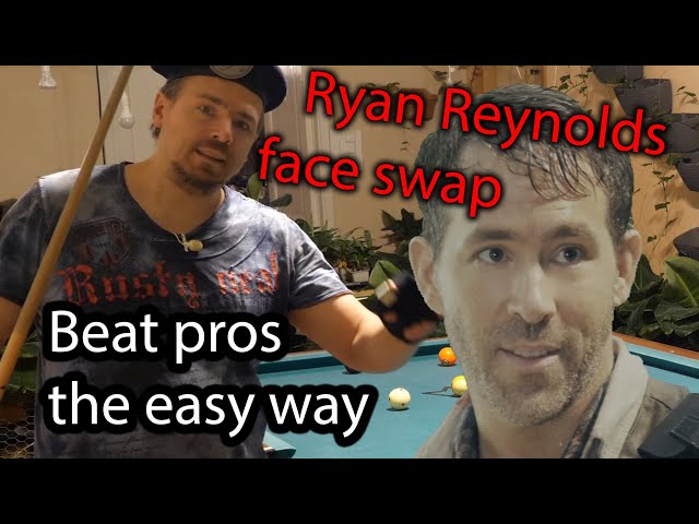 Cara Mengalahkan Pro, Cara Mudah! Pemalsuan mendalam Ryan Reynolds class=