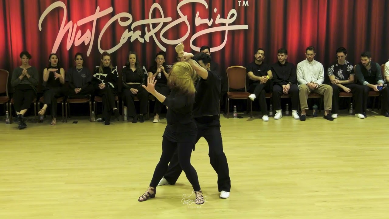 Жоау Парада и Татьяна Моллманн - финал чемпионов Jack&Jill - Будафест 2026