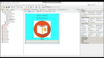 Tutorial Aplikasi Perpustakaan menggunakan Netbeans tanpa database || Tugas UAS #Part 2