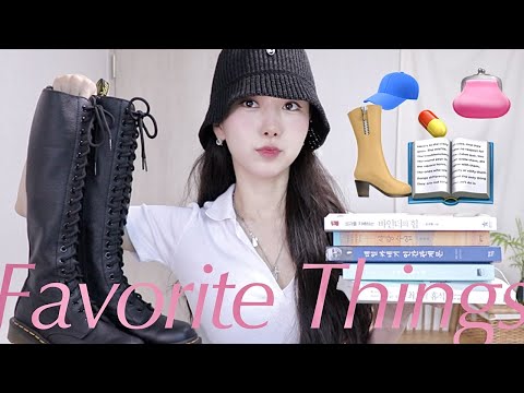 삶이 유익해지는 FAVORITE <strong>THINGS</strong>, 요즘 패션 애장품까지! 탈탈 털어 공개합니다 / 신발, 가방, 책 추천도 궁금했지? | Minjeong <strong>Park</strong>