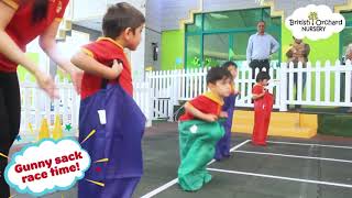 British Orchard Nursery celebrates Sports Day