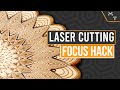 The Underused Laser Cutting Trick | The Power Of Unfocused Score / Kisscut Lines | Tutorial