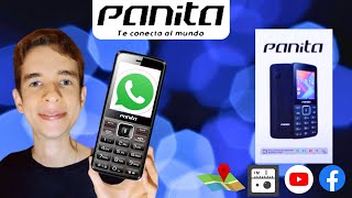 Panita El Celular Barato con WhatsApp, WiFi, Facebook, GPS y más | Te Conecta al Mundo