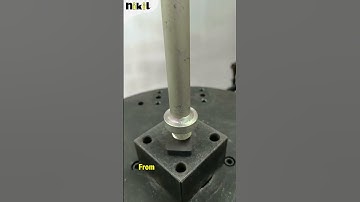 Hydraulic Connector Welding with the Mini Profile Welder by Nikit Engineers #weldingrobot #machine