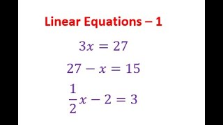 Solve Linear Equations Level 1 with Test Practice Foundation Series Series for Bridging Gaps