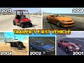 FIRST VEHICLE FROM EVERY GTA TRAILER COMPARED