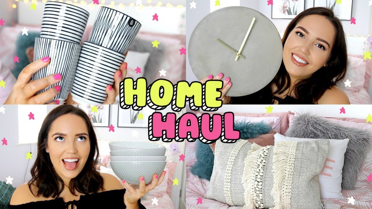 HOMEWARE HAUL 🌻 (it's huge lol oops i was spendy)