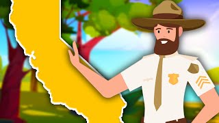 Explore California's National Parks! | US State Geography Songs | KLT Geography