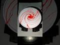 Red spirl spin art - hypnotic and oddly Satisfying #inkart #drawing #spinart