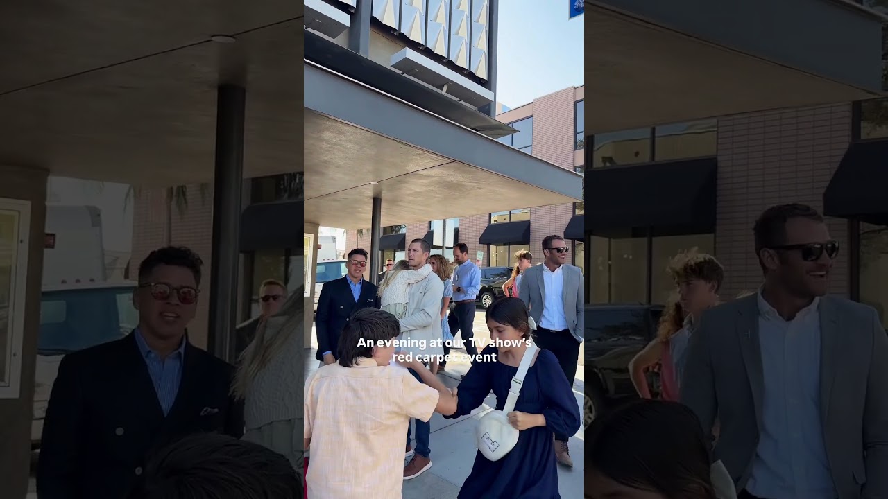 An evening at our TV show's red carpet event