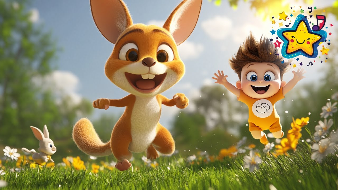 Jump Like a Kangaroo! 🦘 Fun Dance Song for Kids | Sing, Hop & Play ...