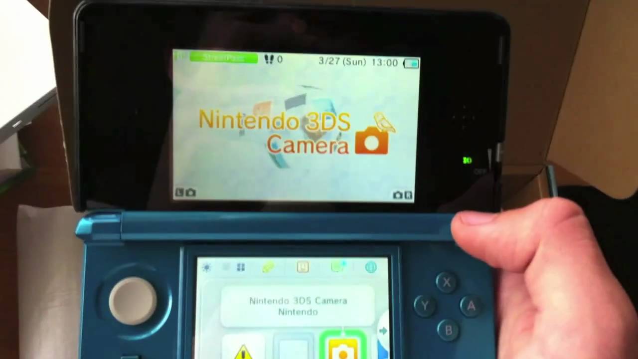 Nintendo 3DS Unboxing (USA) YouTube