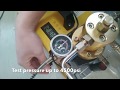 How to make the compressor work if you use the pcp compressor first time