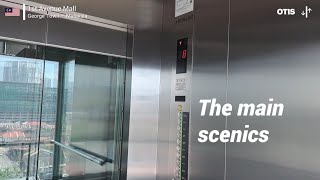 Otis Scenic Elevators  1st Avenue Mall George Town My