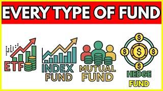 ETFs vs Index Funds vs Mutual Funds vs Hedge Funds Explained Simply | Stock Market For Beginners