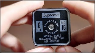 Supreme Penco Tape Measure SS19 Accessory Review