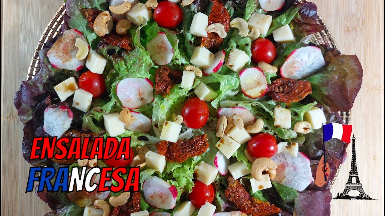 ENSALADA FRANCESA | FRENCH SALAD | COCINA CON MJDANSPARIS
