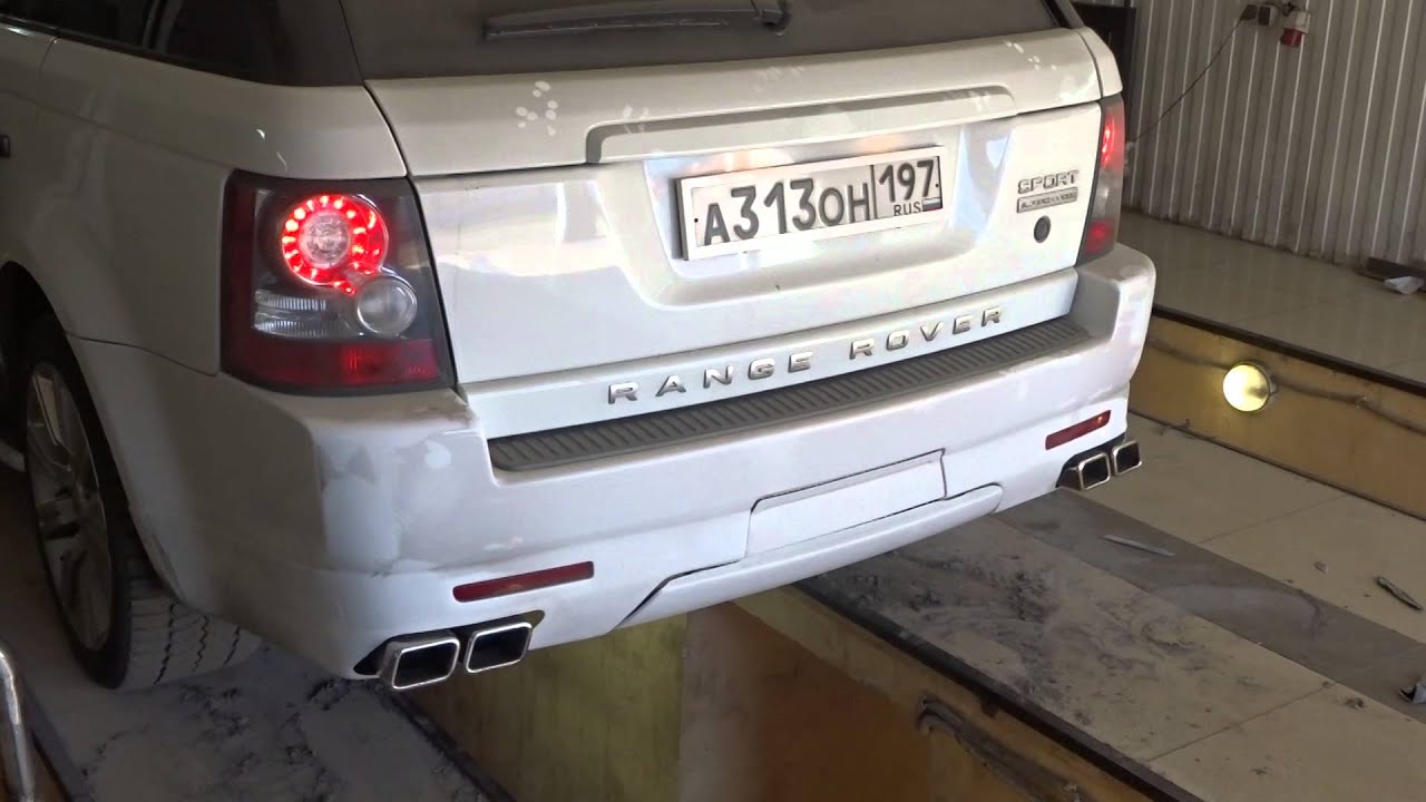тюнинг выхлопной системы Range Rover SPORT тюнинг выхлопной системы Range Rover SPORT