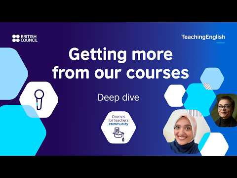 Getting more from our courses
